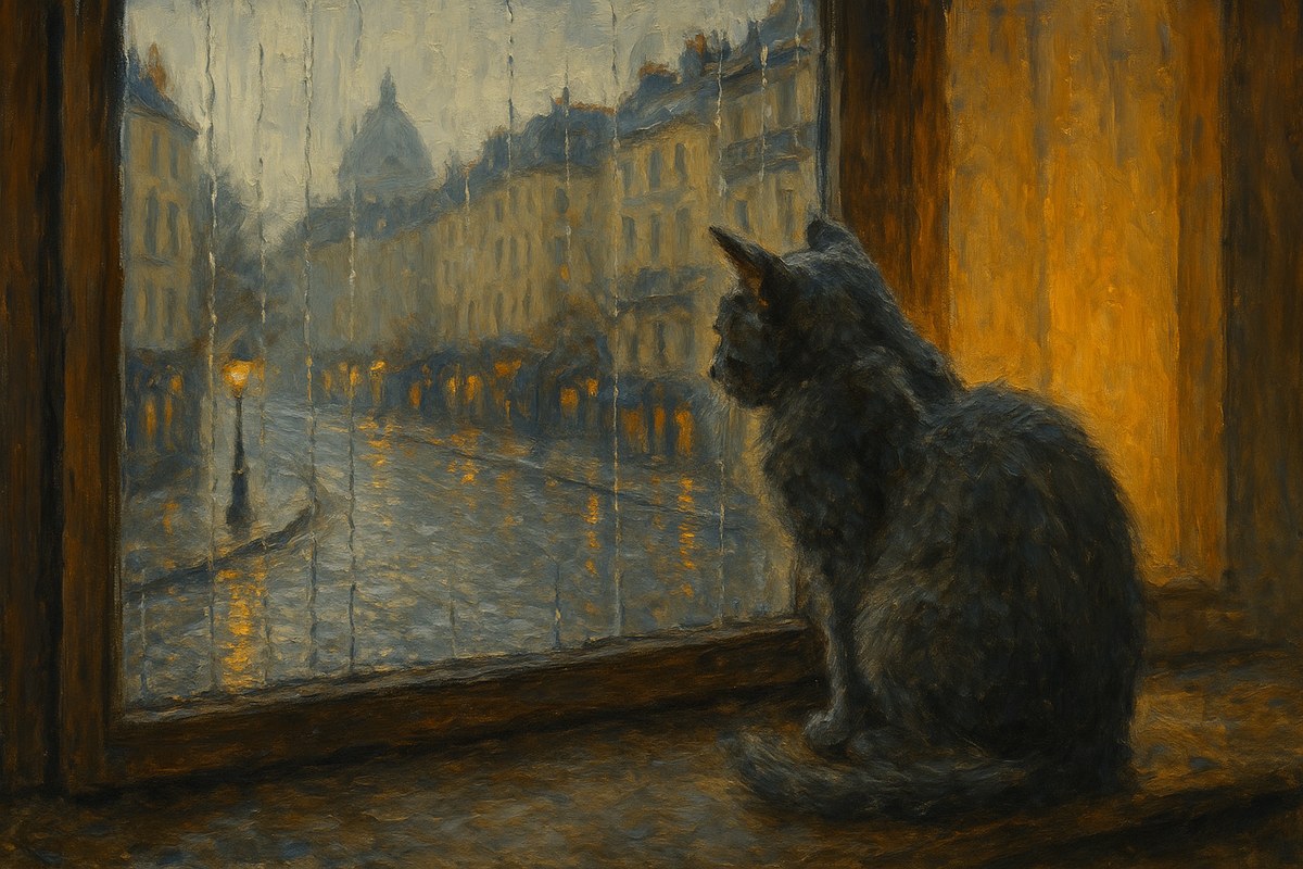 The Cat at the Window